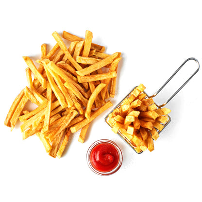 Mini Square Multi-Purpose Stainless Steel French Fries Serving Basket