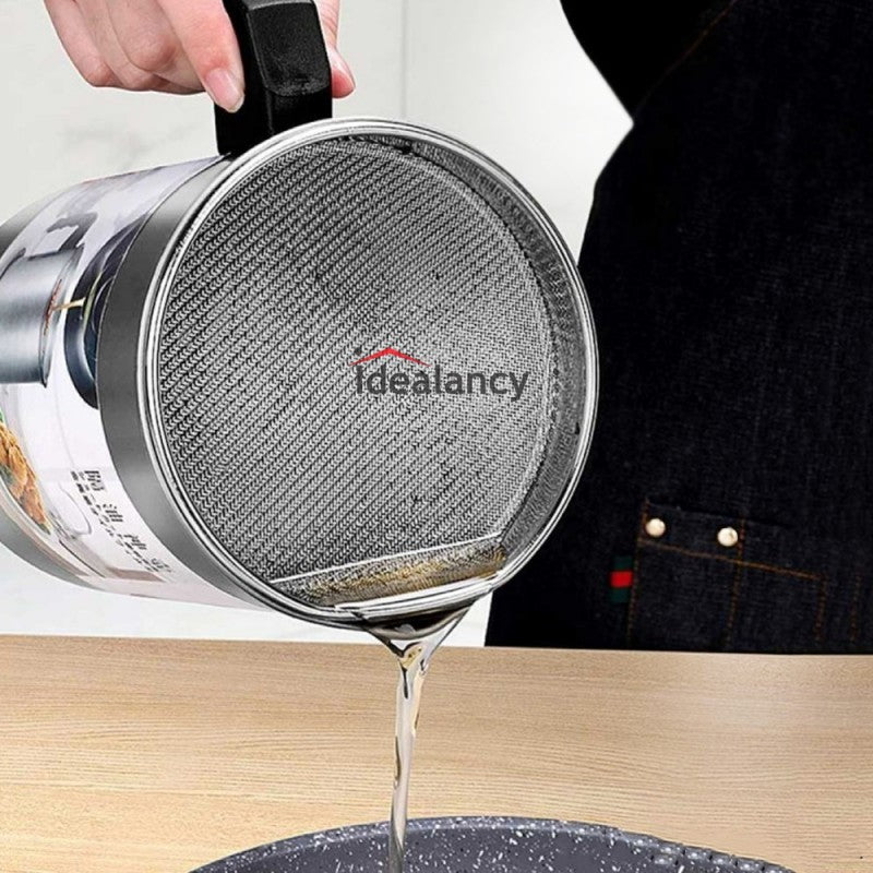 Kitchen Oil filter Pot
