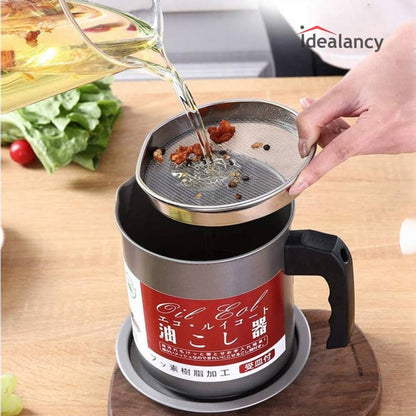 Kitchen Oil filter Pot