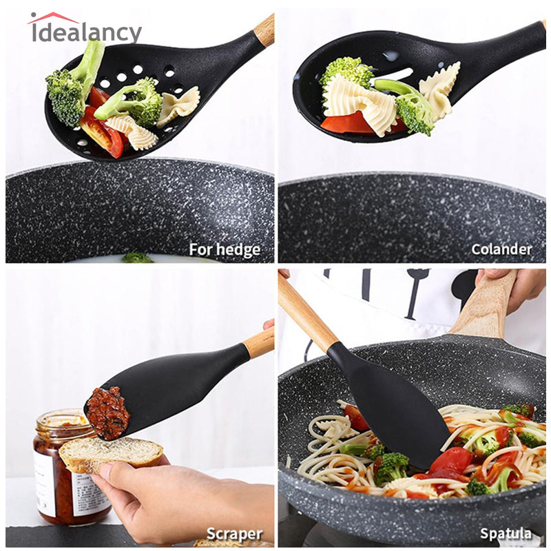 Silicon Spoon Set 12