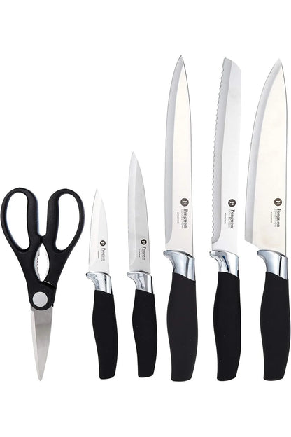 11 in 1 Koch Messer Knives Set with Scissor & Cutting Board