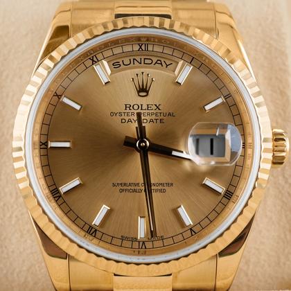 Rolex Day-Date 36 118238 Day-Date "President" 36 mm 18K Yellow Gold