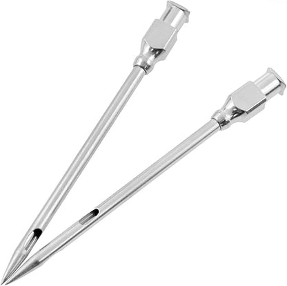 Stainless Steel BBQ Meat Marinade Flavor Seasoning Injector Needle