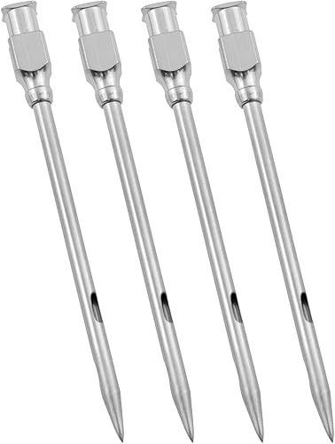 Stainless Steel BBQ Meat Marinade Flavor Seasoning Injector Needle