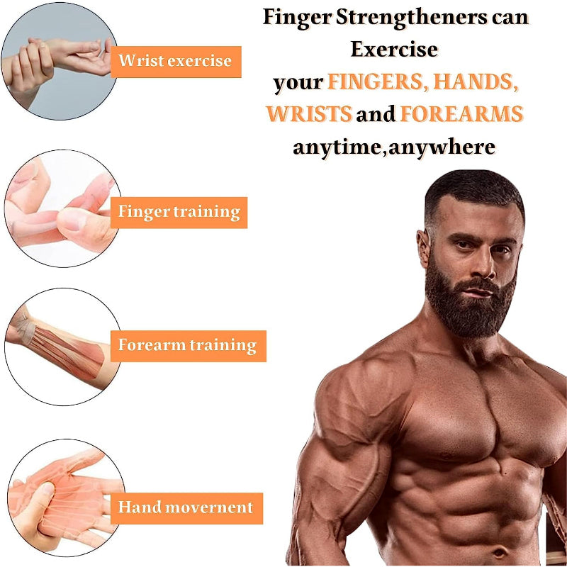 Finger Trainer Comfortable And Easy Grip Hand Strengthener