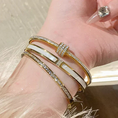 Premium Gold Series Bangle - Bracelet Style 3