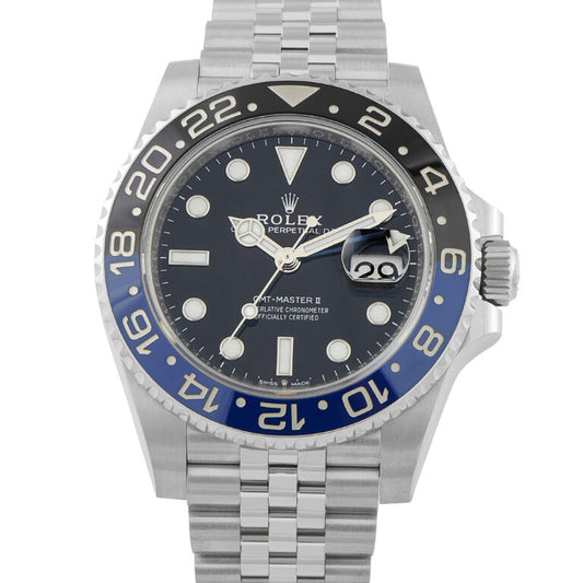 Rolex GMT-Master II Batgirl Steel Jubilee Watch