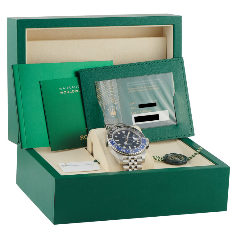Rolex GMT-Master II Batgirl Steel Jubilee Watch
