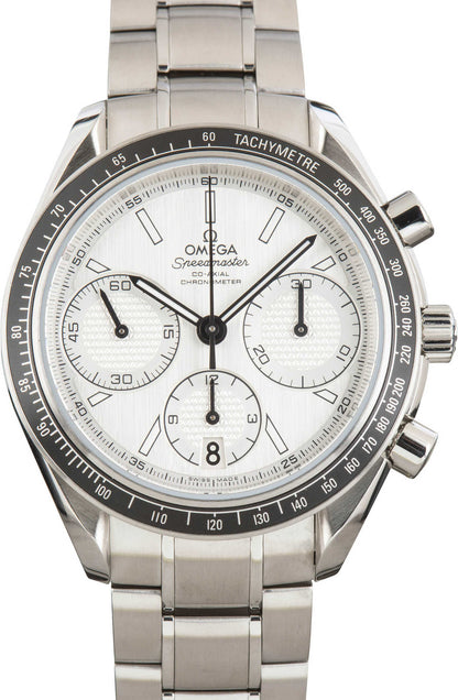 Used Silver Dial Omega Speedmaster Racing