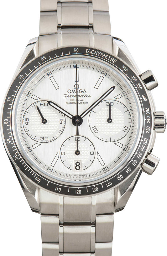 Used Silver Dial Omega Speedmaster Racing