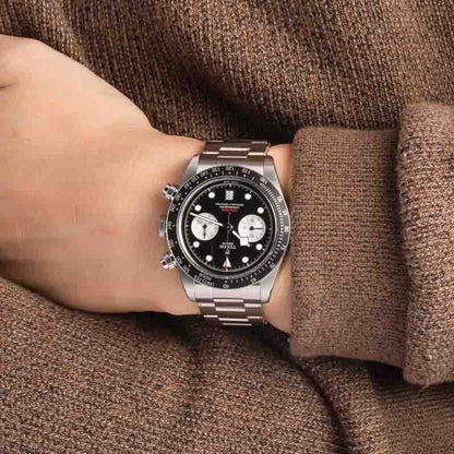 Tudor Black Bay Chrono Steel 79360N Black Dial