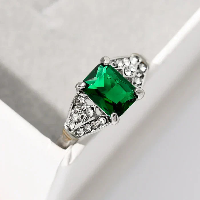 Crystal Gem Silver - Ring