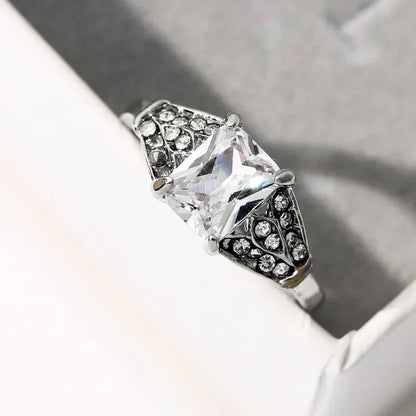 Crystal Gem Silver - Ring