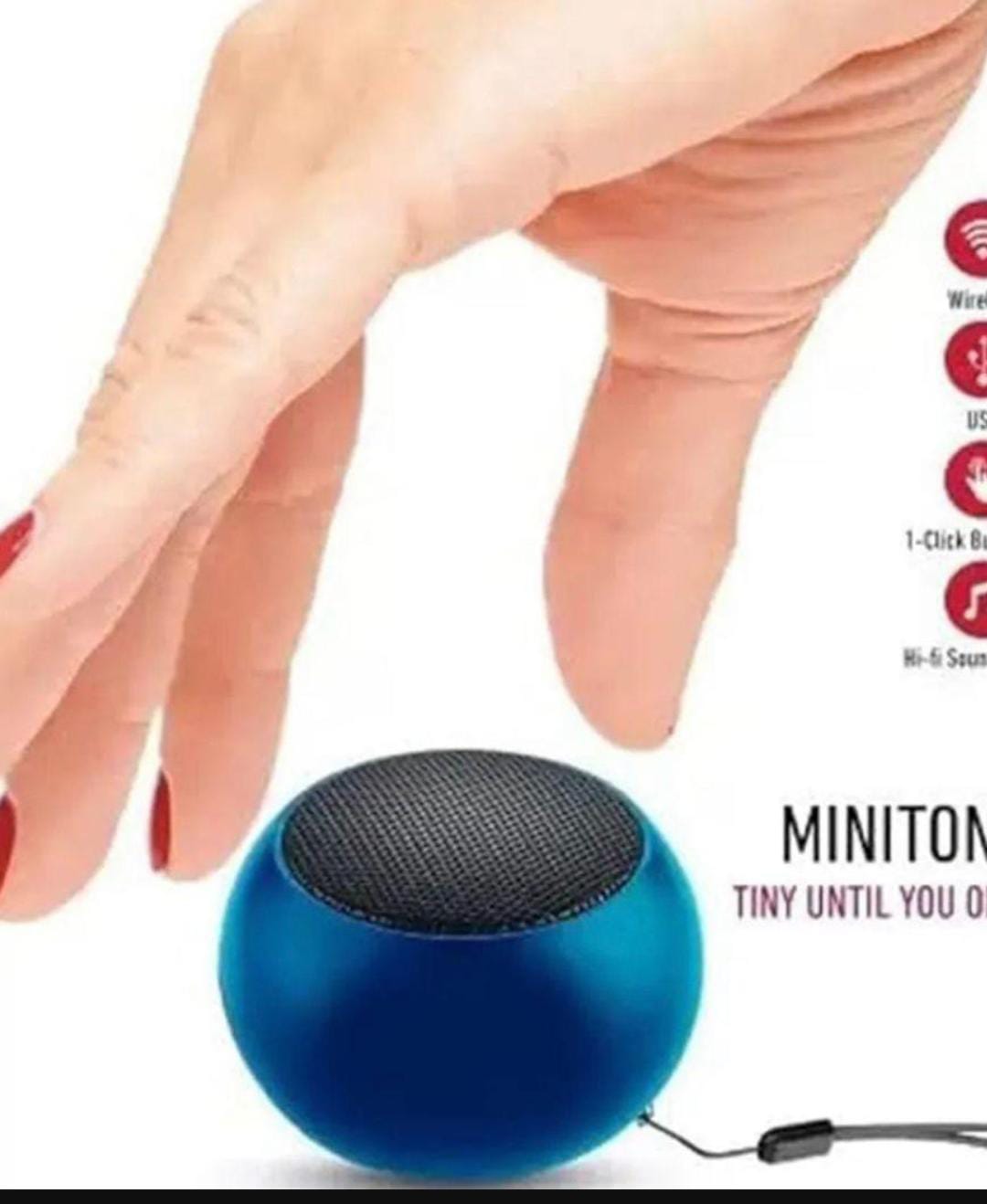 M3 Mini Portable Bluetooth Speaker – Powerful Sound & Compact Design