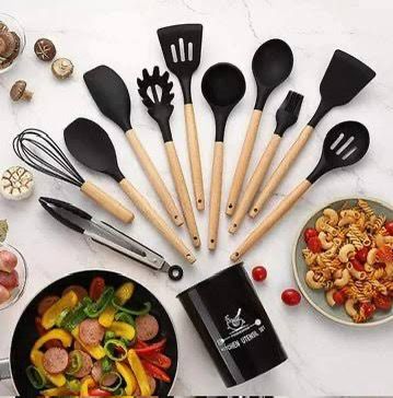Silicon Spoon Set 12