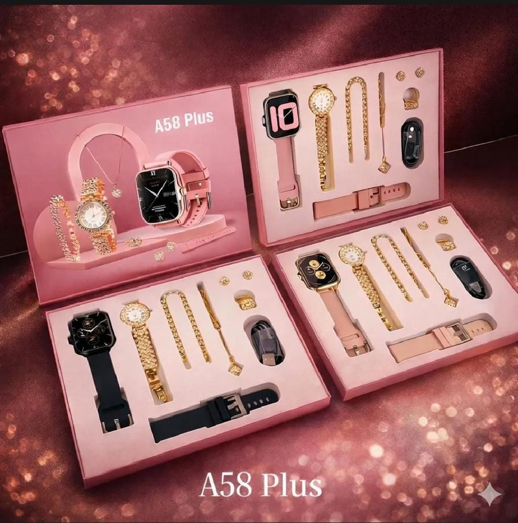 💖A58 Ladies Smart Watch – Stylish Design & Smart Features