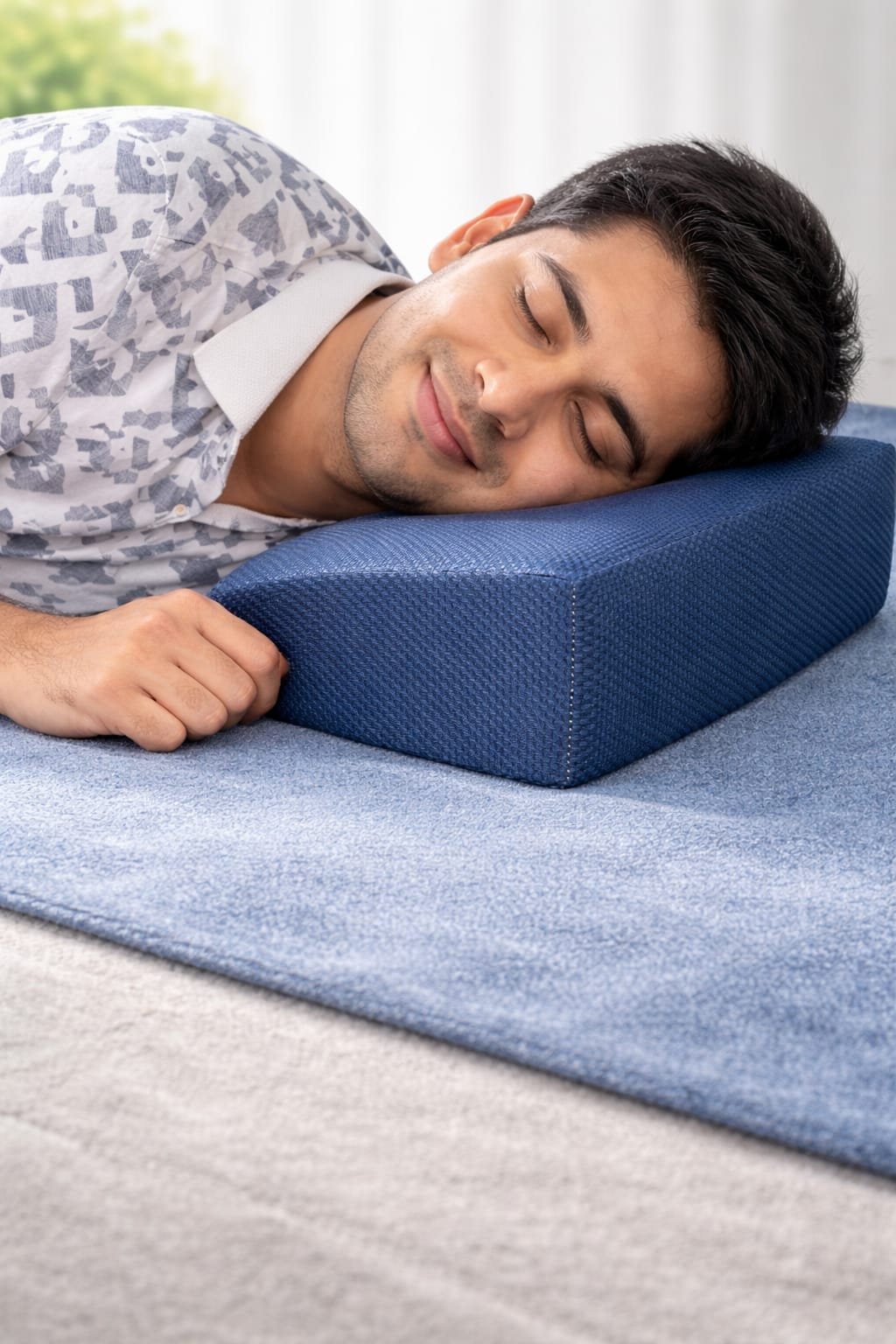 Ergonomic Memory Foam Back Support Pillow – Ultimate Comfort & Pain Relief