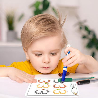 Workbook Set For Kids – Mastering Lines, Shapes, And Patterns In Handwriting And Drawing