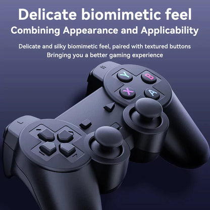 Plug & Play M33 4K Retro GameStick: 64GB, 33,000+ Games w/ Dual Wireless Controllers & 9 Emulators
