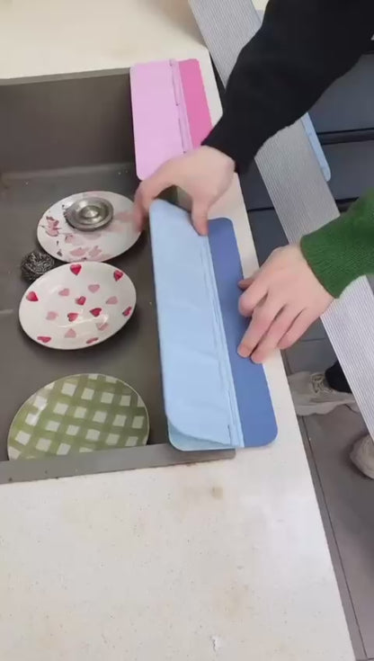 Silicone Sink Splash Guard with Basket