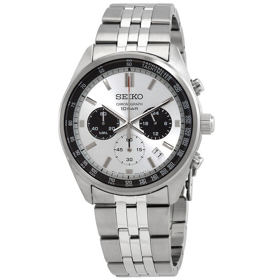 Motorsports Chronograph Quartz White Dial Men's Watch