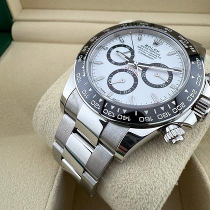 Rolex Daytona UNWORN 2024 126500LN Daytona 40mm White “Panda” Dial